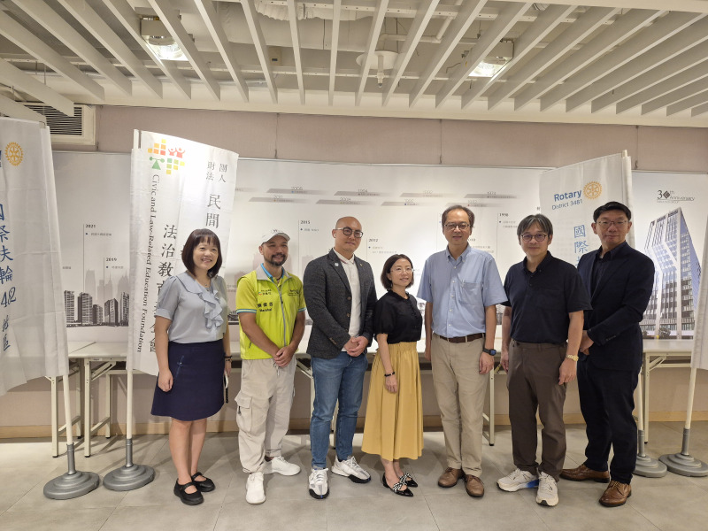 國際扶輪3481地區與3482地區到場貴賓合影